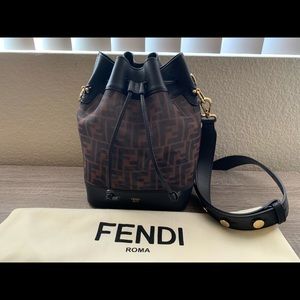 ❌❌SOLD❌❌ Fendi Mon Tresor Mesh Bucket Medium